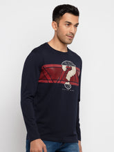 Mens Printed Round Neck T-Shirt